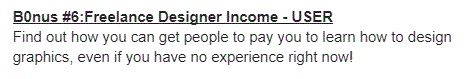 Freelance Designer Income - USER