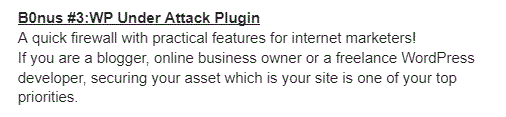 WP Under Attack Plugin